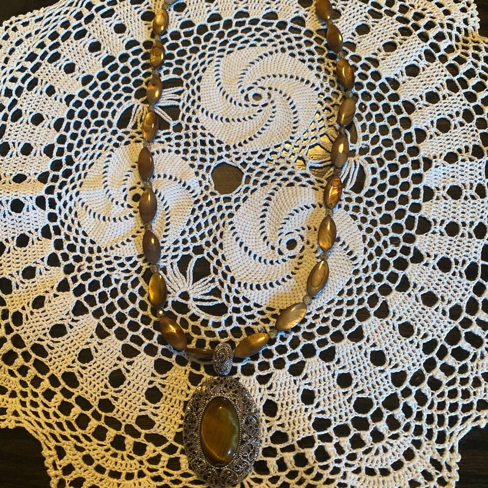 Handmade vintage necklace